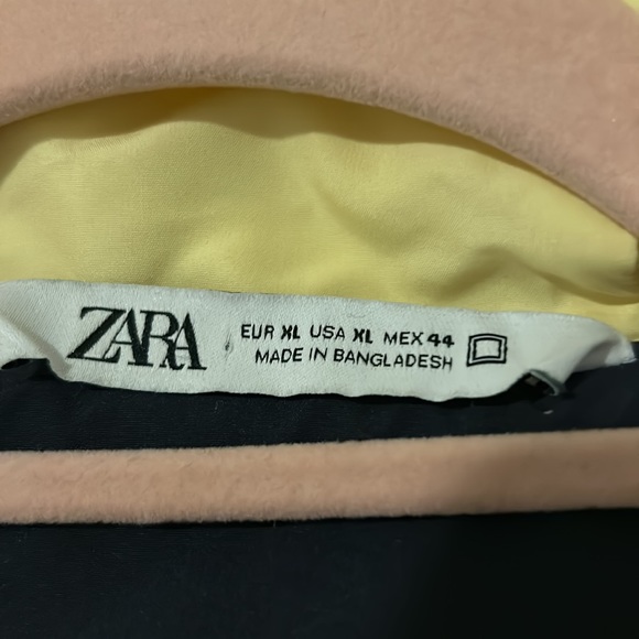 NWT ZARA Men’s Jacket Windbreaker Multicoloured Size XL Green Blue Yellow White - Picture 9 of 11